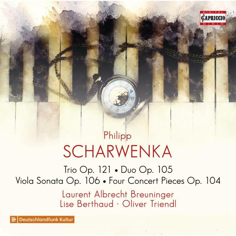 Picture of Breuninger/Berthaud/Triendl - Philipp Scharwenka: Trio Op. 121, Duo Op. 105, Viola Sonata Op. 106, Four Concert Pieces Op. 104