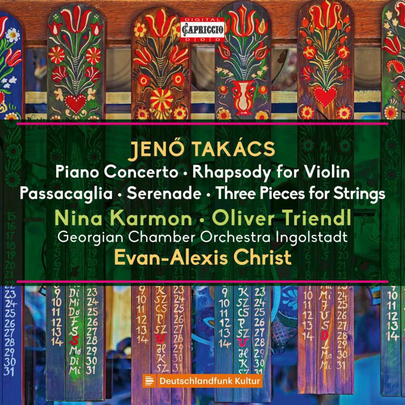 Picture of Karmon/Triendl/Georgian Coi - Jen? Tak�cs: Piano Concerto, Rhapsody for Violin, Passacaglia, Serenade, Three Pieces for Strings
