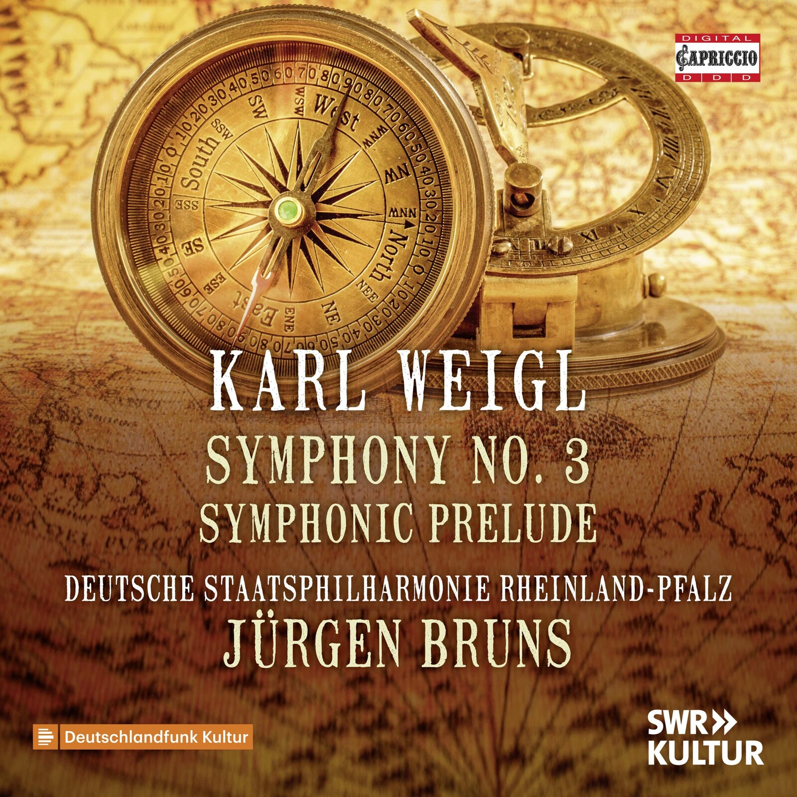 Picture of Deutsche Staatsphilharmobie Rheinland-Pfalz; Jurgen Bruns - Karl Weigl: Symphony No. 3; Symphonic Prelude