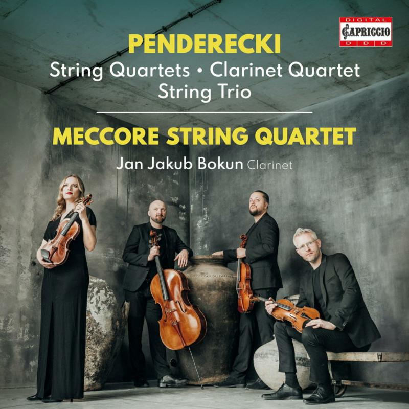 Picture of Jan Jakub Bokun; Meccore String Quartet - Krzysztof Penderecki: String Quartets; Clarinet Quartet; String Trio