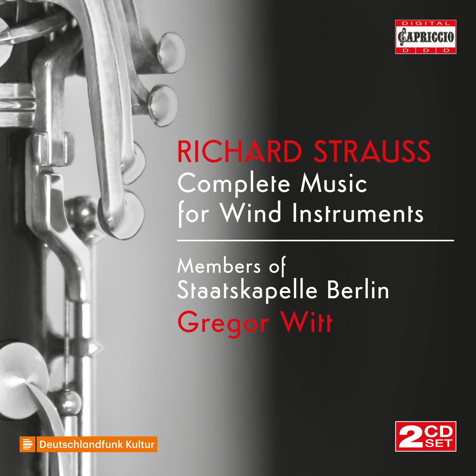 Picture of Members of Staatskapelle Berlin; Gregor Witt - Richard Strauss: Complete Music for Wind Instruments
