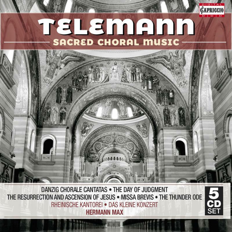 Picture of Rheinische Kantorei/Max - Georg Philipp Telemann: Sacred Choral Music