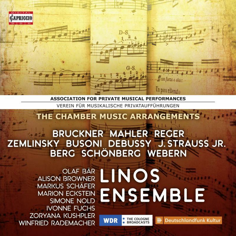 Picture of Linos Ensemble - Association for Private Musical Performances: The Chamber Music Arrangements
