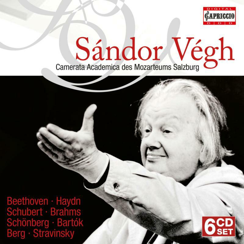 Picture of Salzburg Camerata/Vegh - S�ndor V�gh conducts Beethoven, Haydn, Schubert, Brahms, Sch�nberg, Bart�k, Berg, Stravinsky