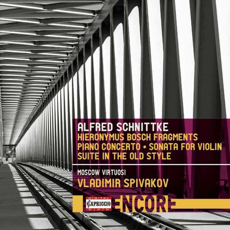 Picture of Moscow Virtuosi/Spivakov - Alfred Schnittke: Hieronymus Bosch Fragments, Piano Concerto, Sonata for Violin, Suite in the Old Style