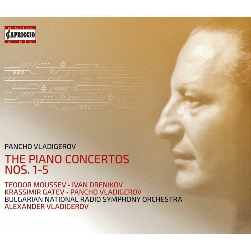 Picture of Bulgarian Nrso - Pancho Vladigerov: The Piano Concertos Nos. 1-5
