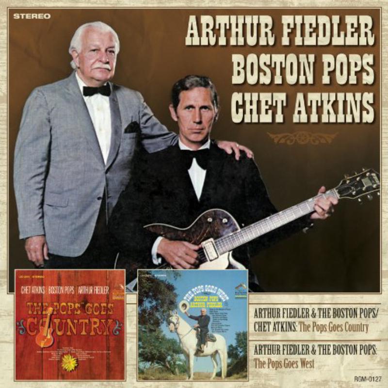 Picture of Arthur Fielder, Boston Pops & Chet Atkins - The Pops Goes Country / The Pops Goes West