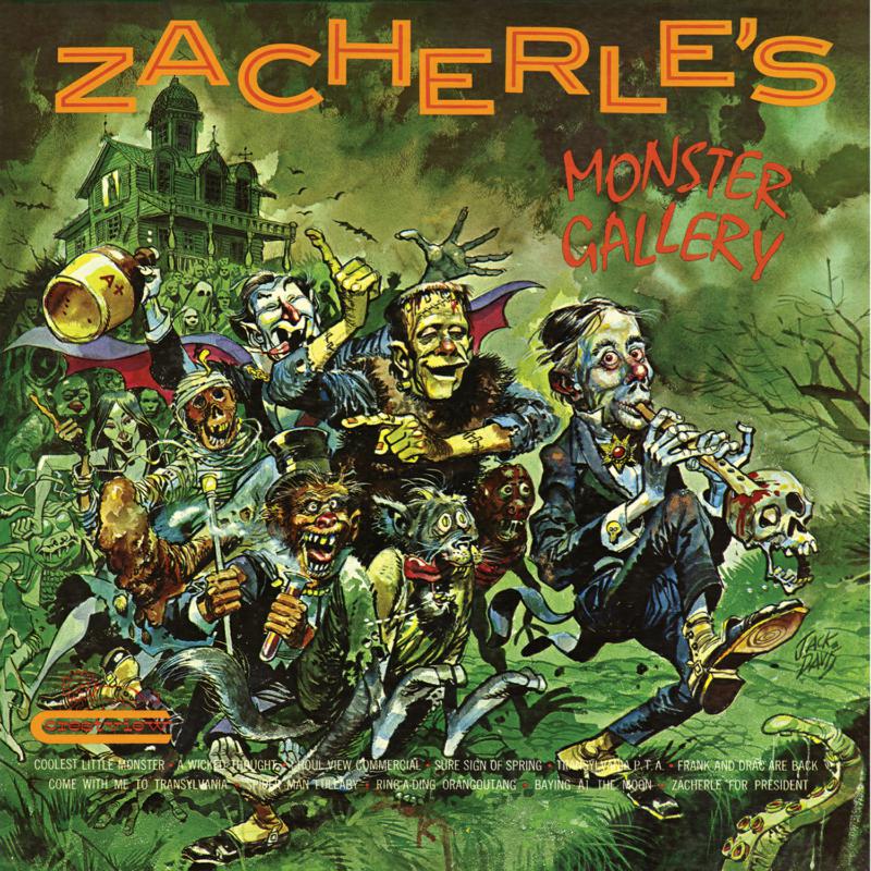 Picture of Zacherle - Zacherle's Monster Gallery (Limited Clear with Pumpkin Splatter Vinyl Edition)