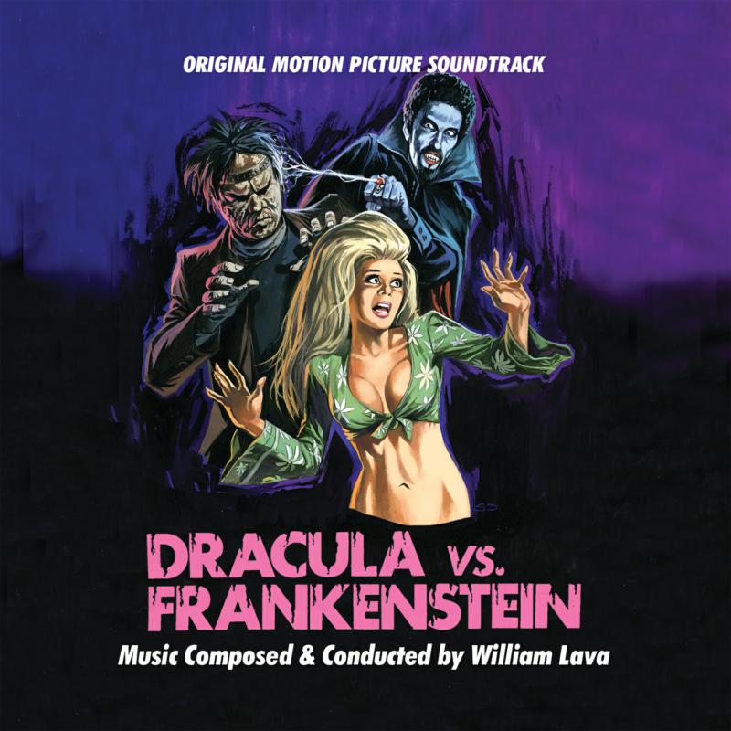Picture of William Lava - Dracula Vs. Frankenstein--Original Motion Picture Soundtrack  (50th Anniversary, Pumpkin Orange Vinyl)