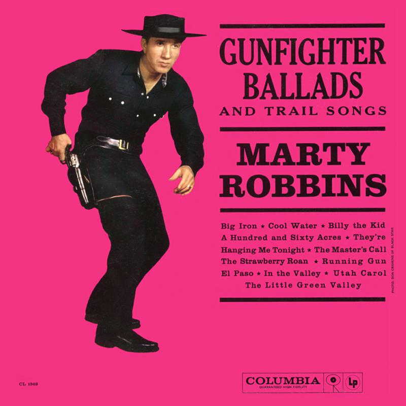 Picture of Marty Robbins - Sings Gunfighter Ballads and Trail Songs (Clear with Black Gunsmoke Swirl Vinyl)