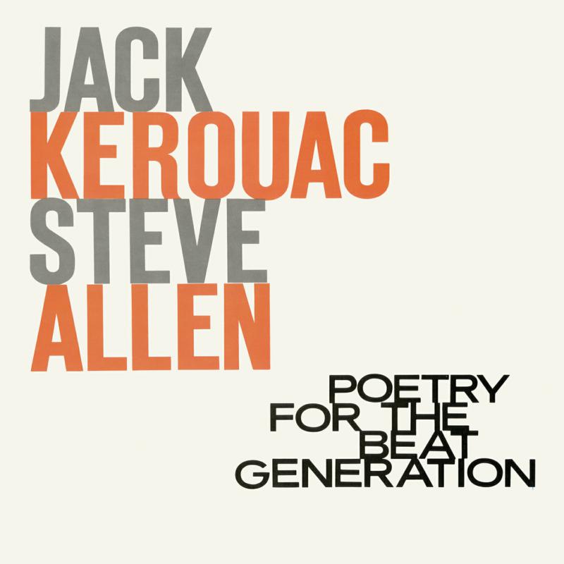Picture of Jack Kerouac & Steve Allen - Poetry for the Beat Generation (100th Birthday Milky Clear Vinyl Edition)