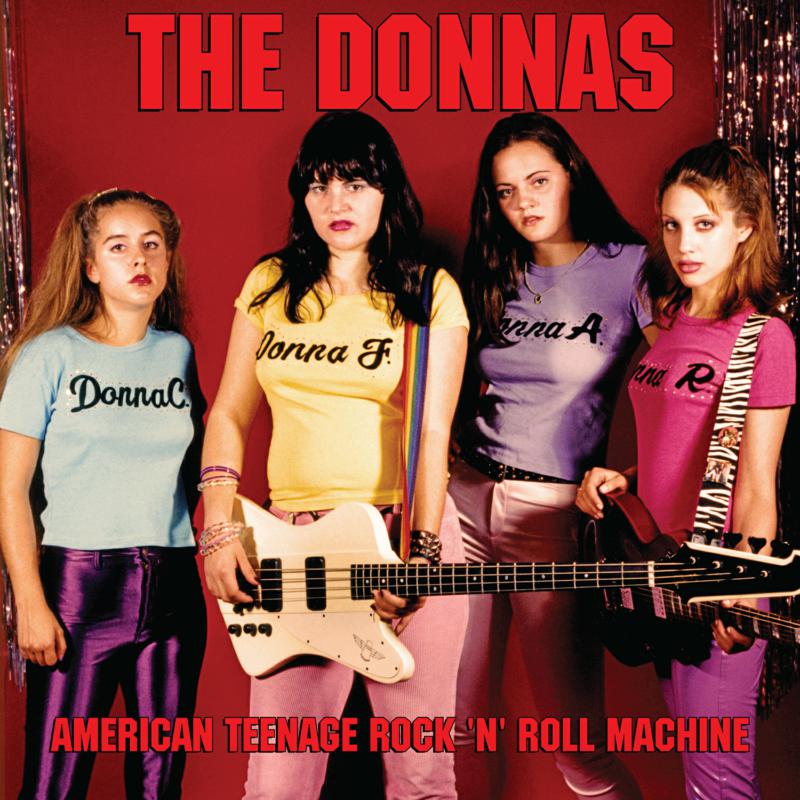 Picture of The Donnas - American Teenage Rock 'N' Roll Machine (Fire Orange with Black Swirl Vinyl Edition)
