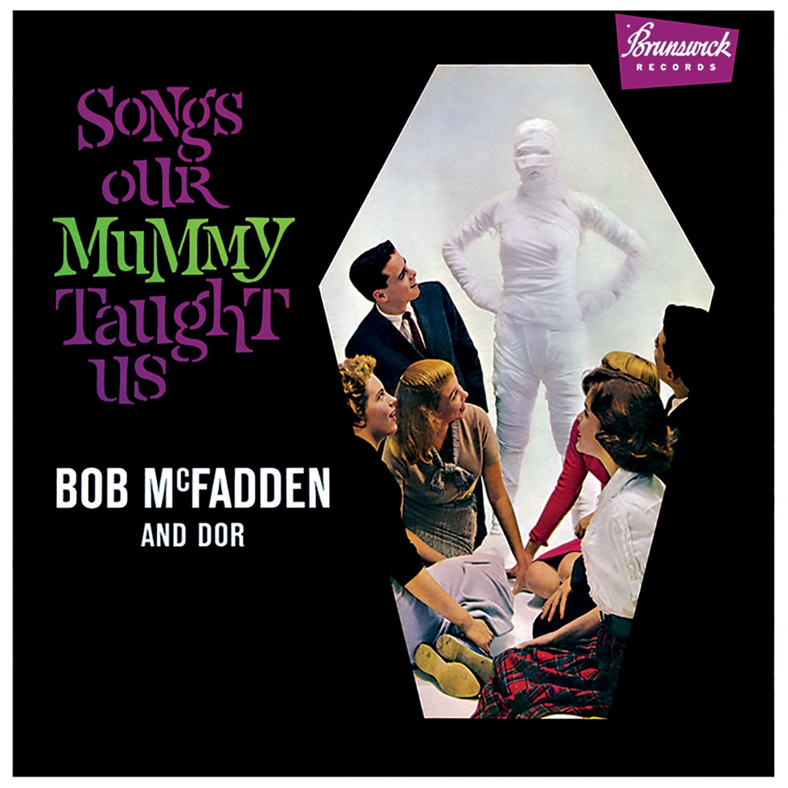 Picture of Bob Mcfaddin & Dor - Songs Our Mummy Taught Us (Clear with Orange Pumpkin Swirl Vinyl)