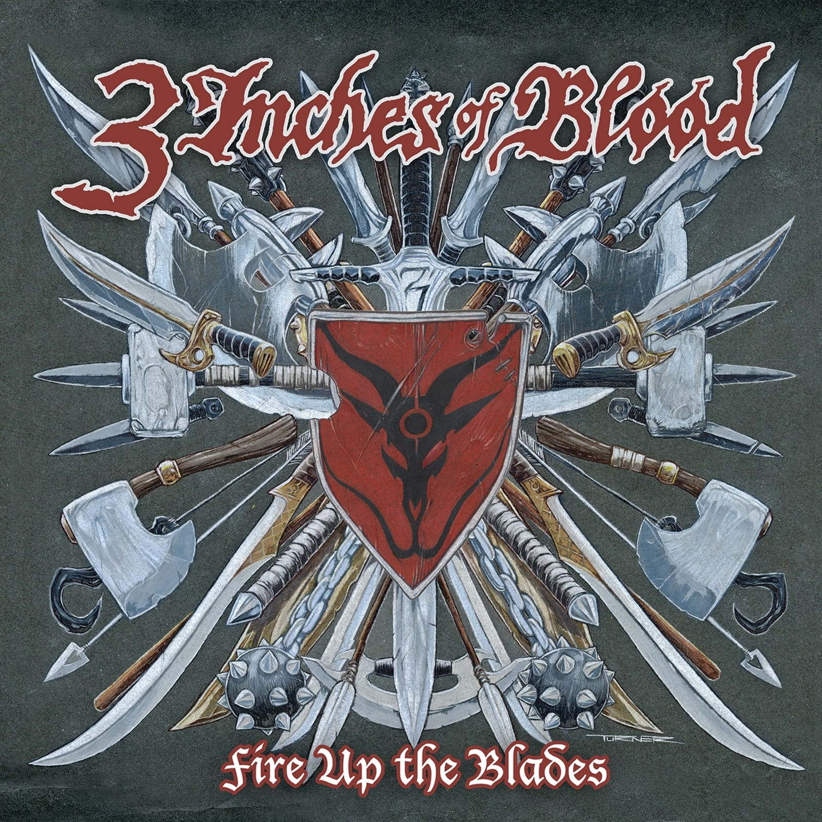 Picture of 3 Inches Of Blood - Fire Up the Blades (Expanded 2-LP Crimson Fire Vinyl)