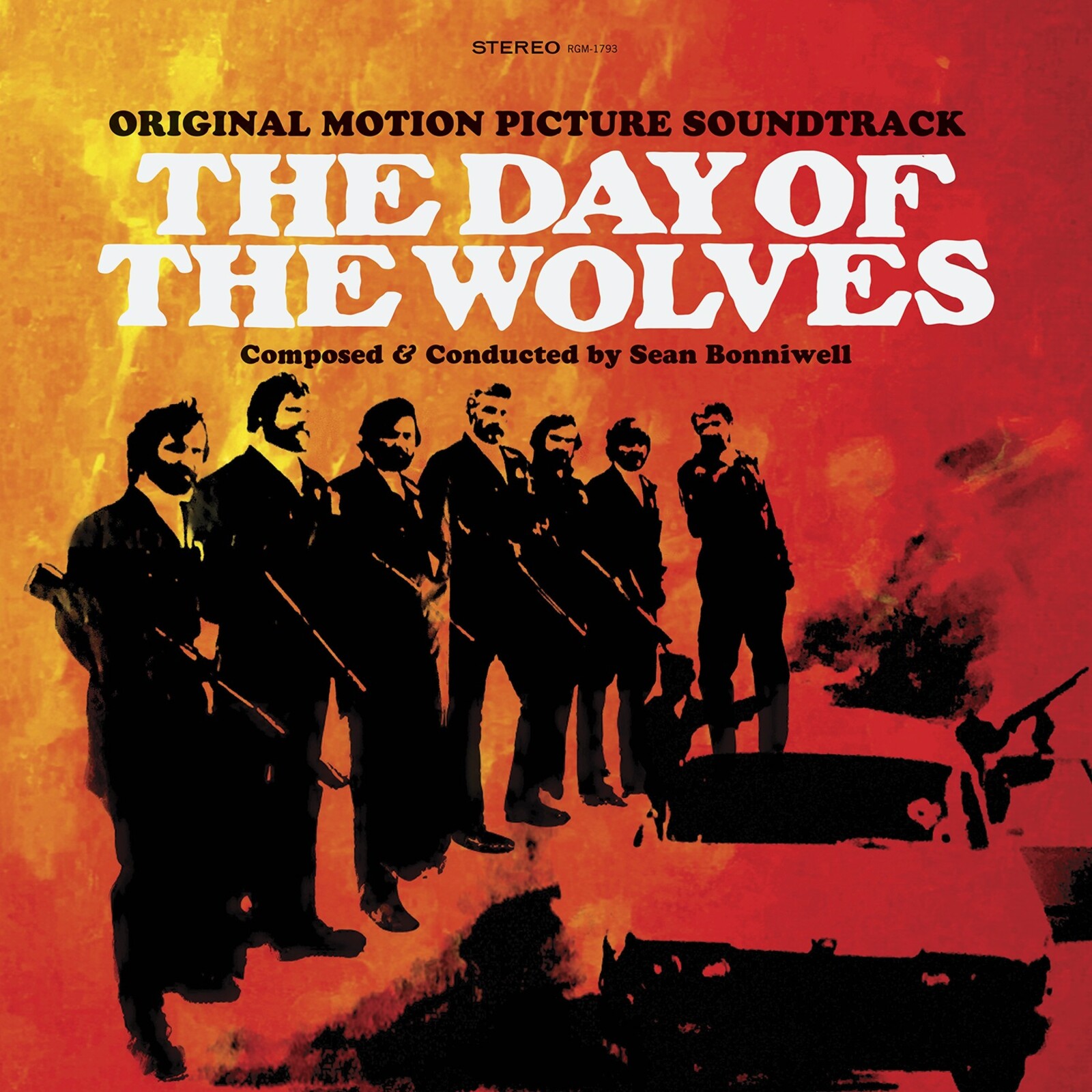 Picture of Sean Bonniwell - Day of the Wolves--Original Motion Picture Soundtrack (Orange with Red Bad Blood Vinyl)