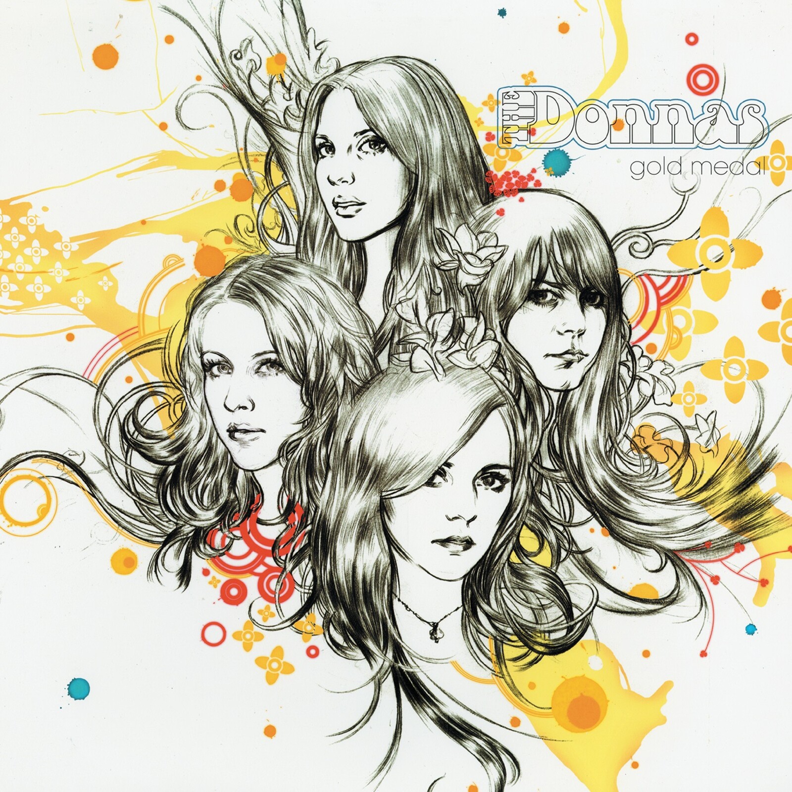 Picture of The Donnas - Gold Medal (Gold Smoke Vinyl)