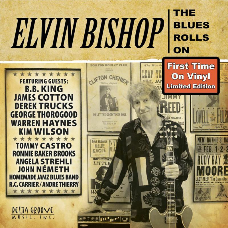 Picture of Elvin Bishop - The Blues Rolls On