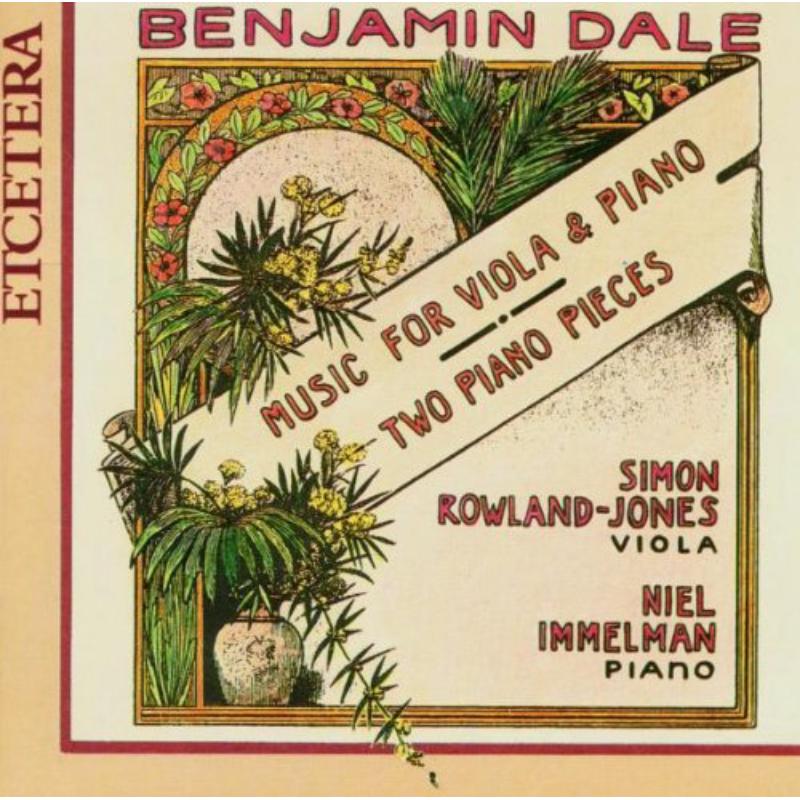Picture of Music for Viola and Piano - Rowland-Jones/Immelman