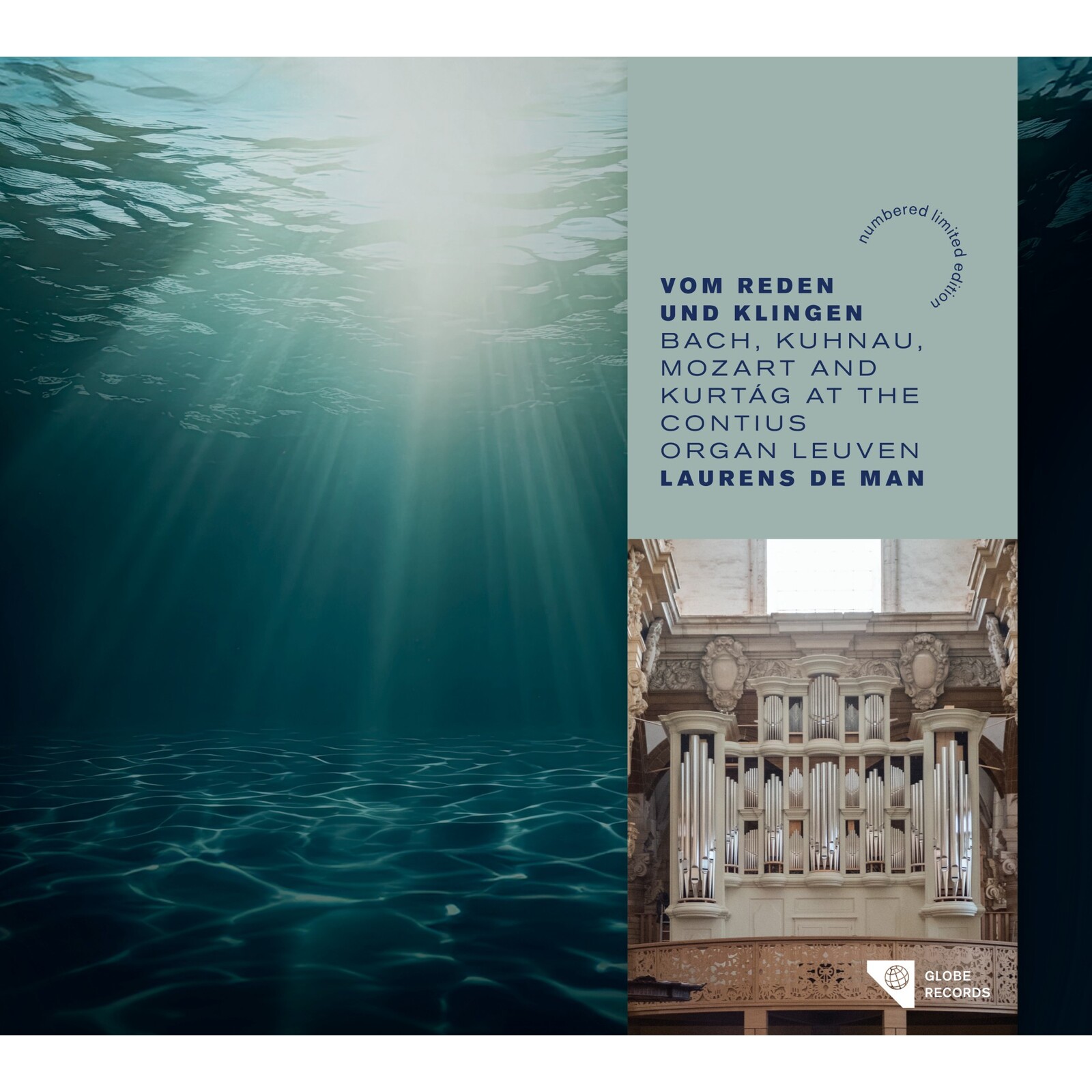 Picture of Laurens de Man - Vom Reden und Klingen - Bach, Kuhnau, Mozart and Kurtag at the Contius Organ Leuven