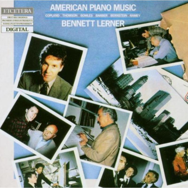 Picture of American Piano Music Vol 1 - Bennett Lerner
