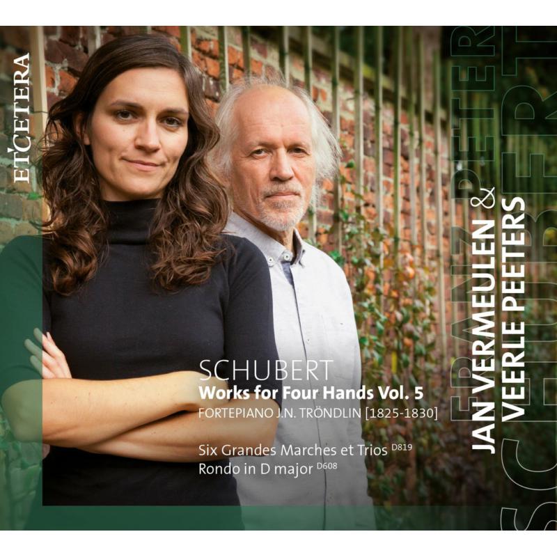 Picture of Jan Vermeulen; Veerle Peeters - SCHUBERT: Works For Four Hands Vol. 5