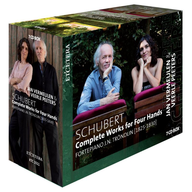 Picture of Jan Vermeulen & Veerle Peeters - Schubert: Complete Works For Four Hands