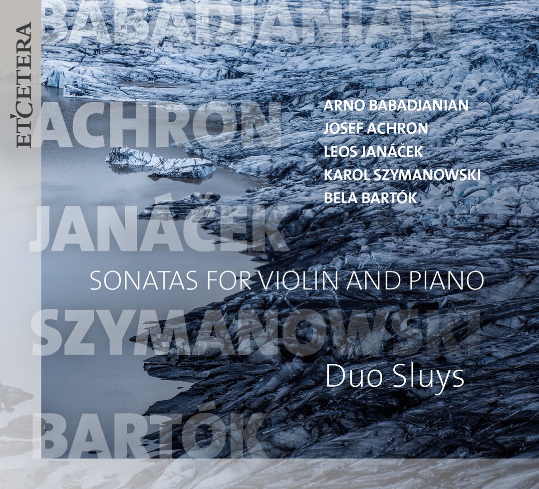 Picture of Duo Sluys - BABADJANIAN/ACHRON/JANACEK/SZYMANOWSKI/BARTOK:Sonatas for Violin and pPano