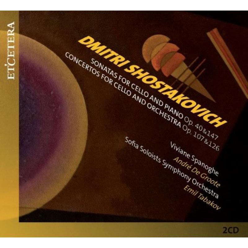 Picture of Viviane Spanoghe; Sofia Soloists Symphony Orchestra - Sonatas For Cello & Piano/Concertos For Cello & Orchestra