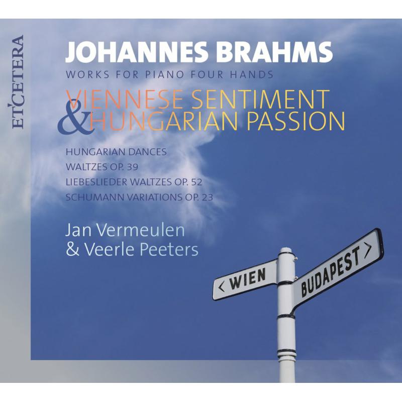 Picture of Jan Vermeulen & Veerle Peeters - Brahms: Works For Piano Four Hands