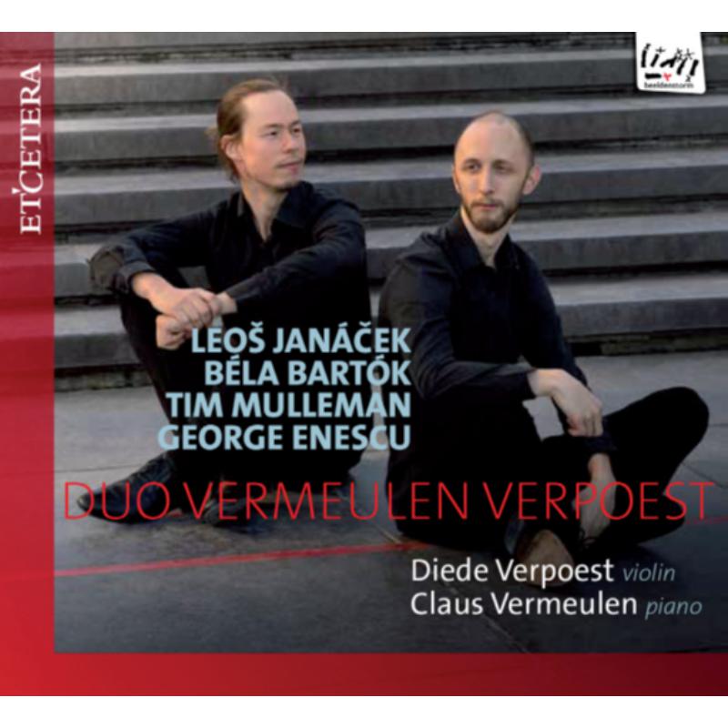 Picture of Diede Verpoest; Claus Vermeule - Janacek, Bartok, Enescu, Tim Mulleman: Violin Sonatas