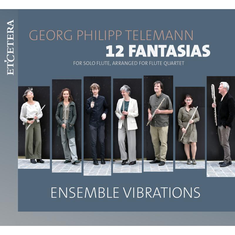 Picture of Ensemble Vibrations - Telemann: 12 Fantasias for Solo Flute, arranged for Flute Quartet