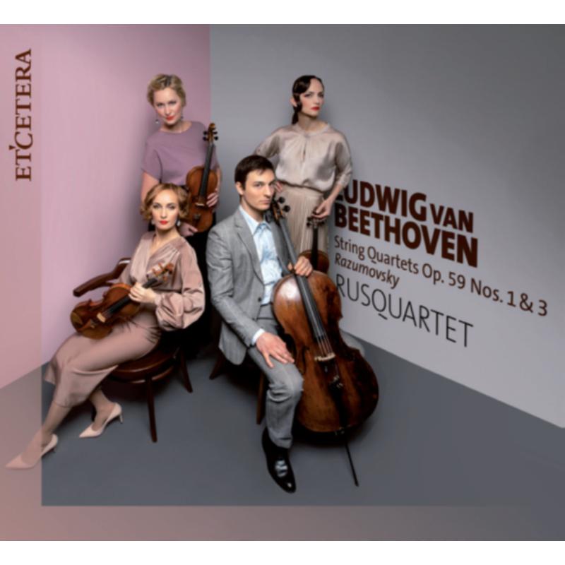 Picture of Rusquartet - Beethoven: String Quartets Op. 59 Nos 1 & 3 (Razumovsky)