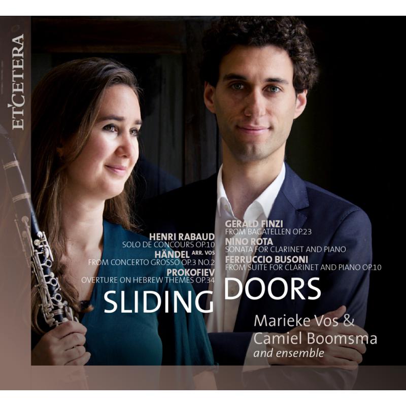 Picture of Marieke Vos; Camiel Boomsma - Sliding Doors - Music for Clarinet and Piano