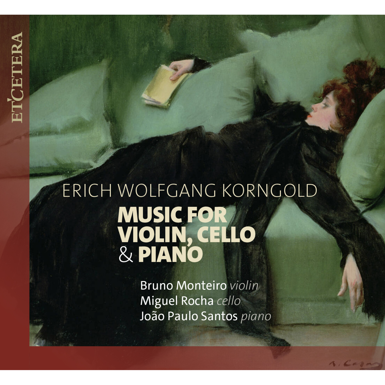 Picture of Bruno Monteiro (violin), Miguel Rocha (cello), Joao Paulo Santos (piano) - Korngold: Music for Violin, Cello & Piano