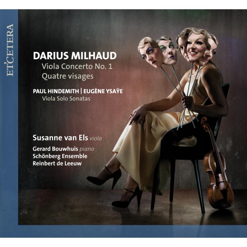 Picture of Viola Concerto No 1, Quatre Visages/Sonatas - Van Els/Bouwhuis/Schonberg Ens