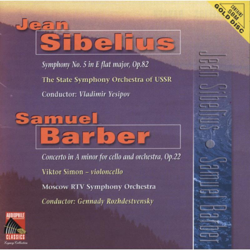 Picture of Sibelius & Barber - Sinfonie 5/Concerto In A
