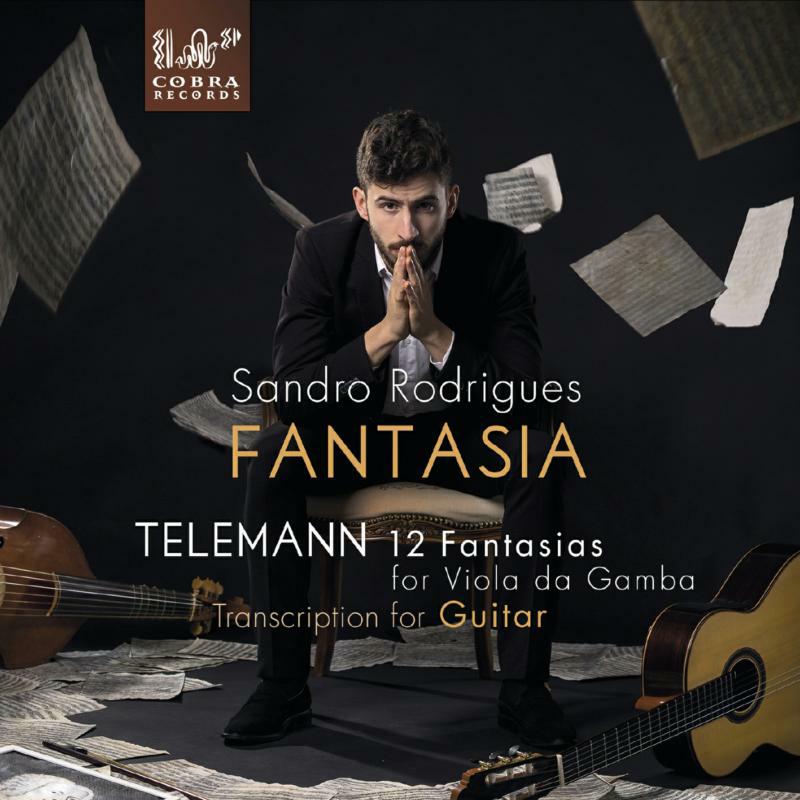 Picture of Sandro Rodrigues - Fantasia - Telemann: 12 Fantasias For Viola Da Gamba Transcribed For Guitar