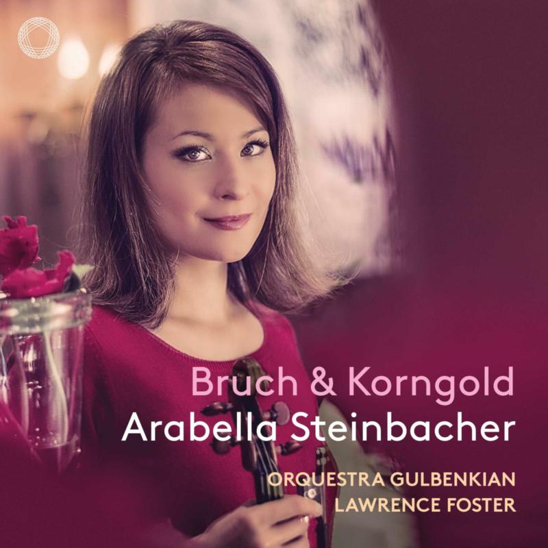 Picture of Bruch & Korngold Violin Concertos (Stereo jewel case re-issue of PTC5186503) - Arabella Steinbacher, Orquestra Gulbenkian, Lawrence Foster