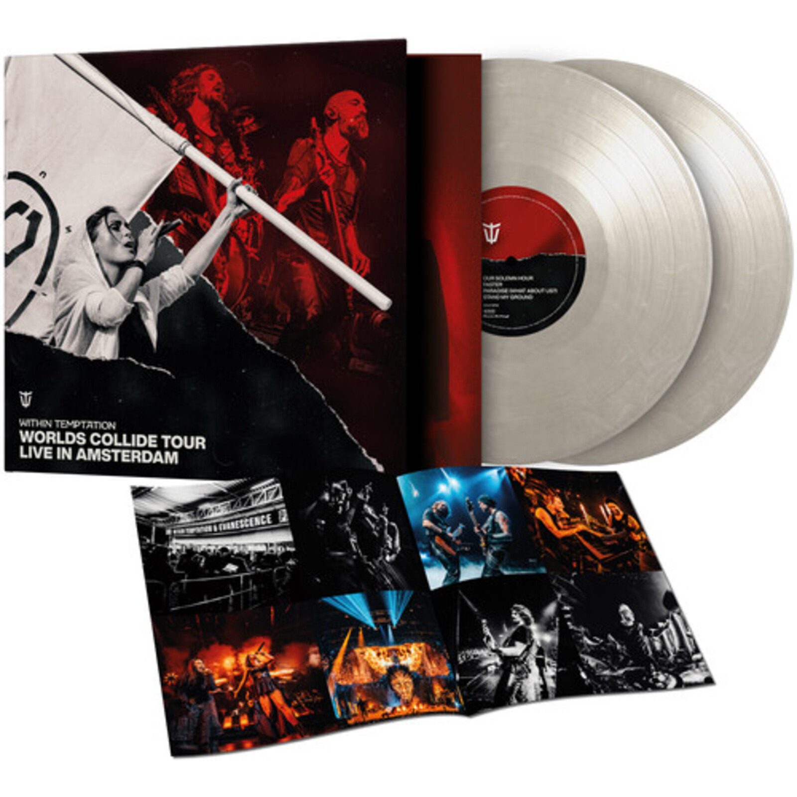 Picture of WITHIN TEMPTATION - WORLDS COLLIDE TOUR (2LP/WHITE