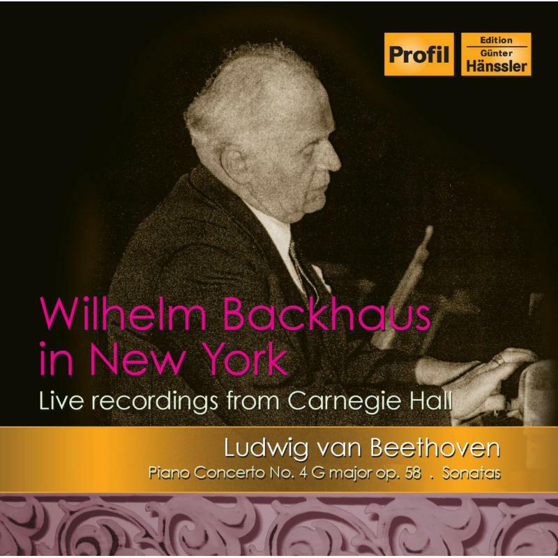 Picture of Backhaus - Wilhelm Backhaus In New York