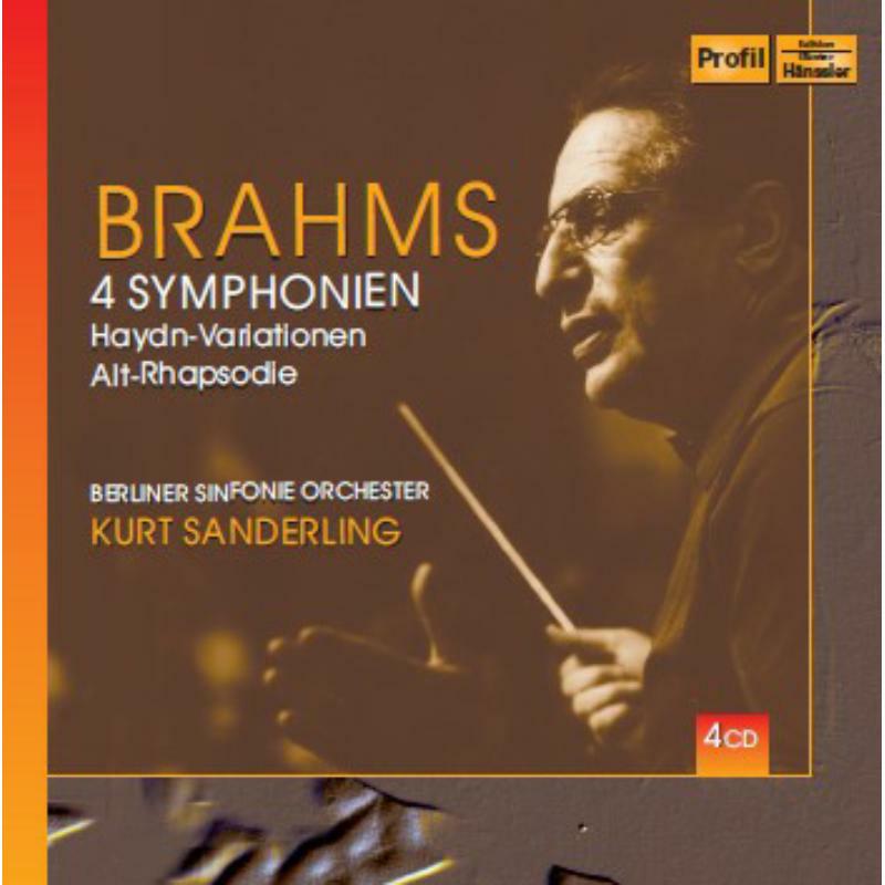 Picture of Solos:Berlin Rfc:So:Sanderling - Brahms: Symphonies Nos.1/ 4