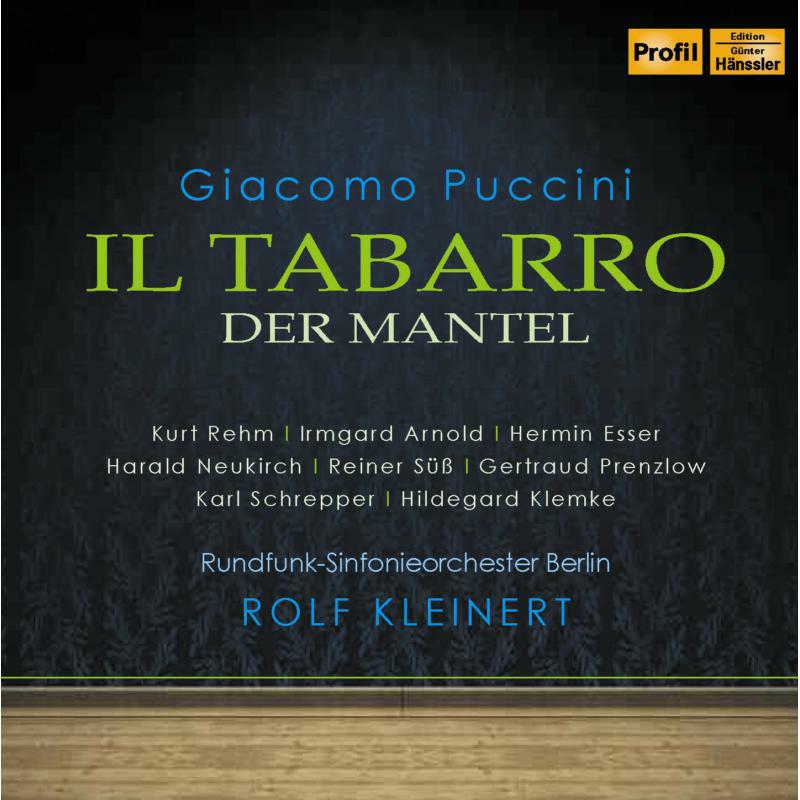 Picture of Rehm:Arnold:Esser:Neukirch - Puccini: Il Tabarro