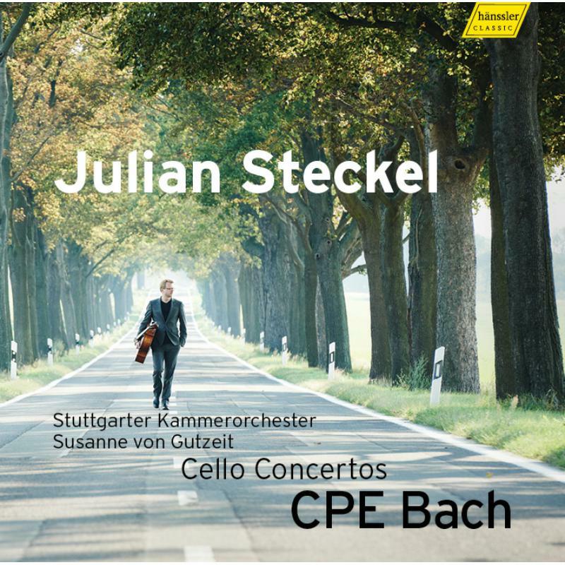 Picture of Steckel/Stuttgart/Gutzeit - CPE Bach: Cello Concertos