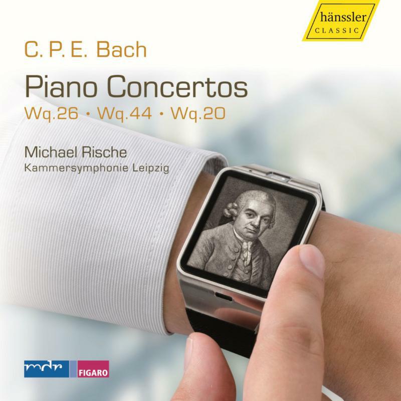 Picture of Rische/Kammersymphonie - CPE Bach: Piano Concertos Wq26, Wq44 & Wq20