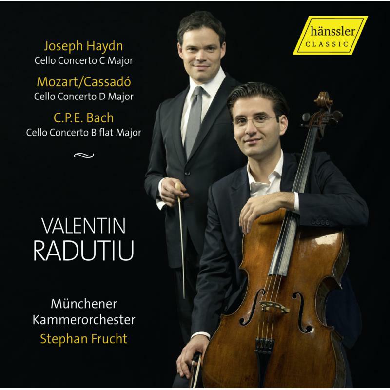 Picture of Radutiu/Munchener/Frucht - Haydn, Mozart/Cassad� & CPE Bach: Cello Concertos