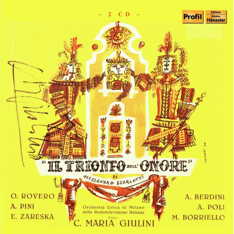 Picture of Lirica Di Milano/Giulini - Scarlatti:Il Trionfo