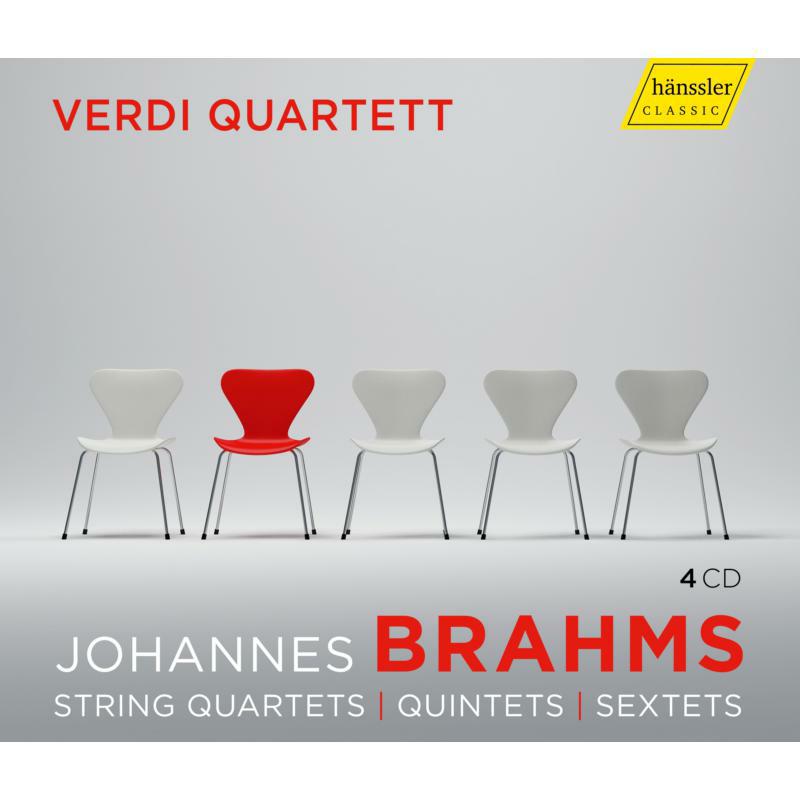Picture of Verdi Quartett - Brahms: Quartets, Quintets, Sextets