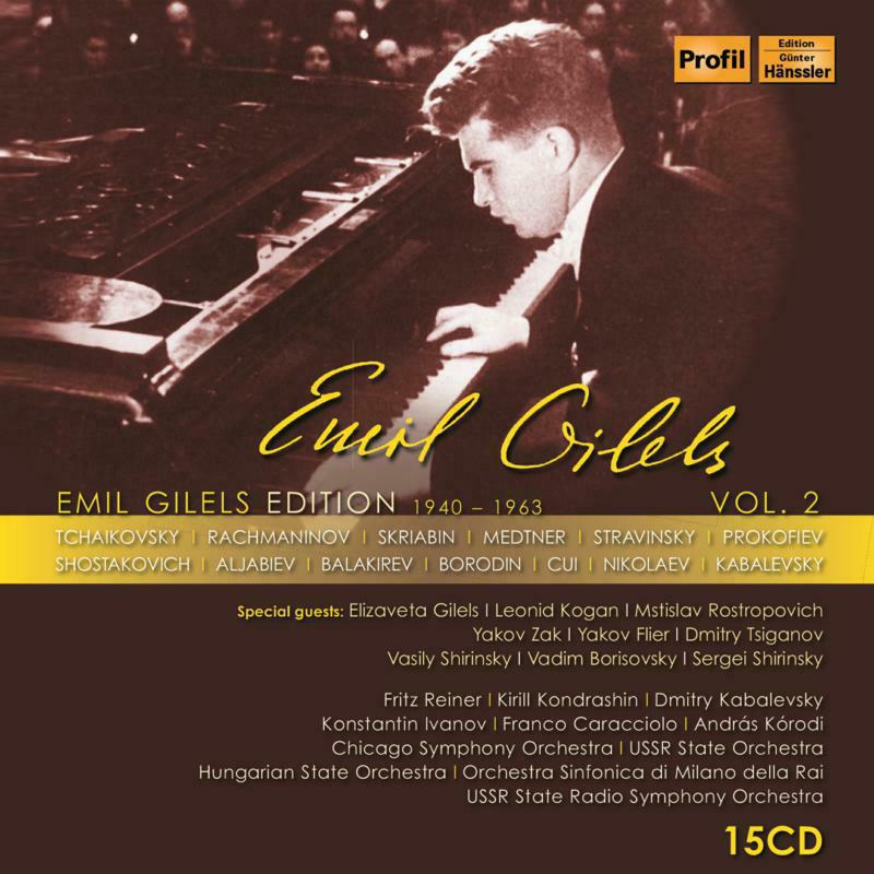 Picture of Emil Gilels - Emil Gilels Edition 1940-1963, Vol. 2