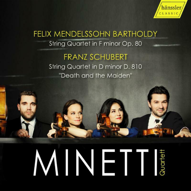 Picture of Minetti Quartett - Felix Mendelssohn: String Quartet in F minor, Op. 80, Franz Schubert: String Quartet in D minor, D. 810