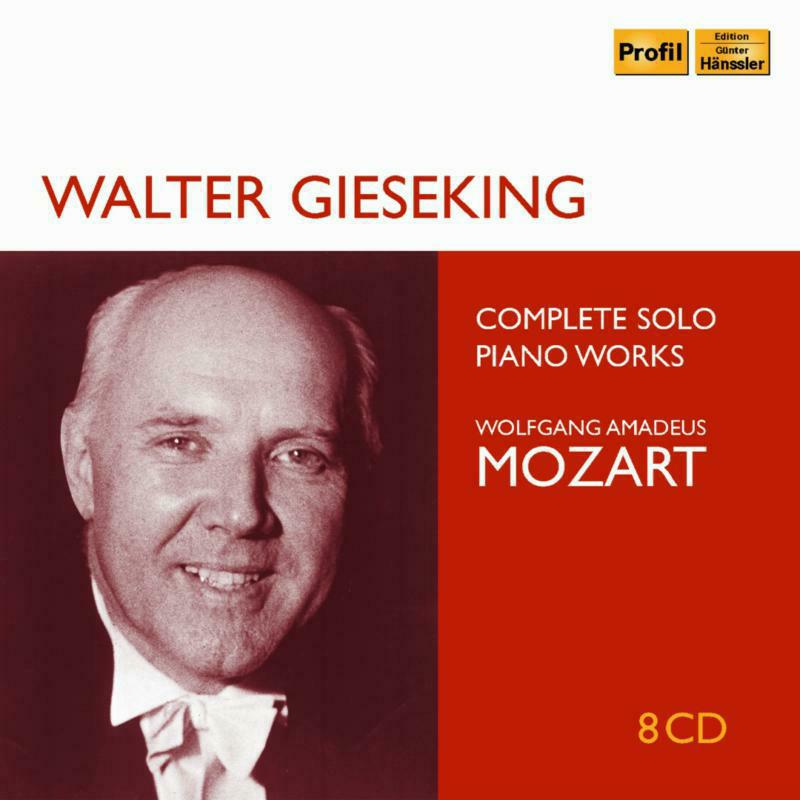Picture of Walter Gieseking - Wolfgang Amadeus Mozart: Complete Solo Piano Works